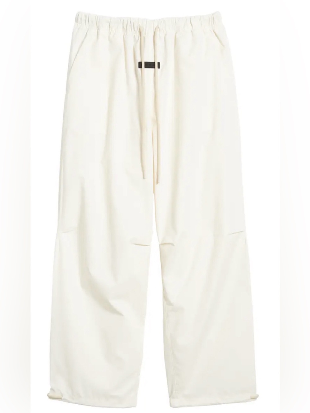 Men’s NWT Essentials Fear of God Cream Cloud Dancer relaxed trouser, size M